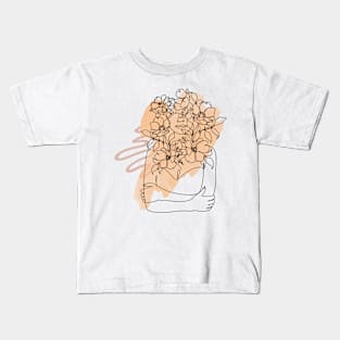 Flower Crown Kids T-Shirt